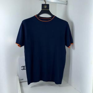 에르메스 2컬러 남자 니트