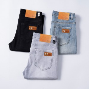 에르메스 3컬러 남자 청바지