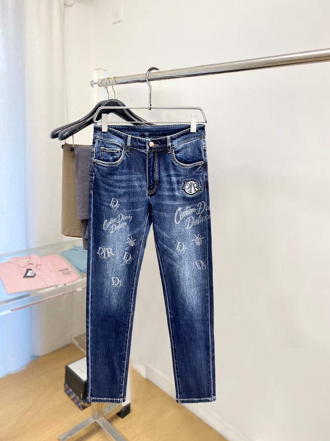 디올 남자 청바지
