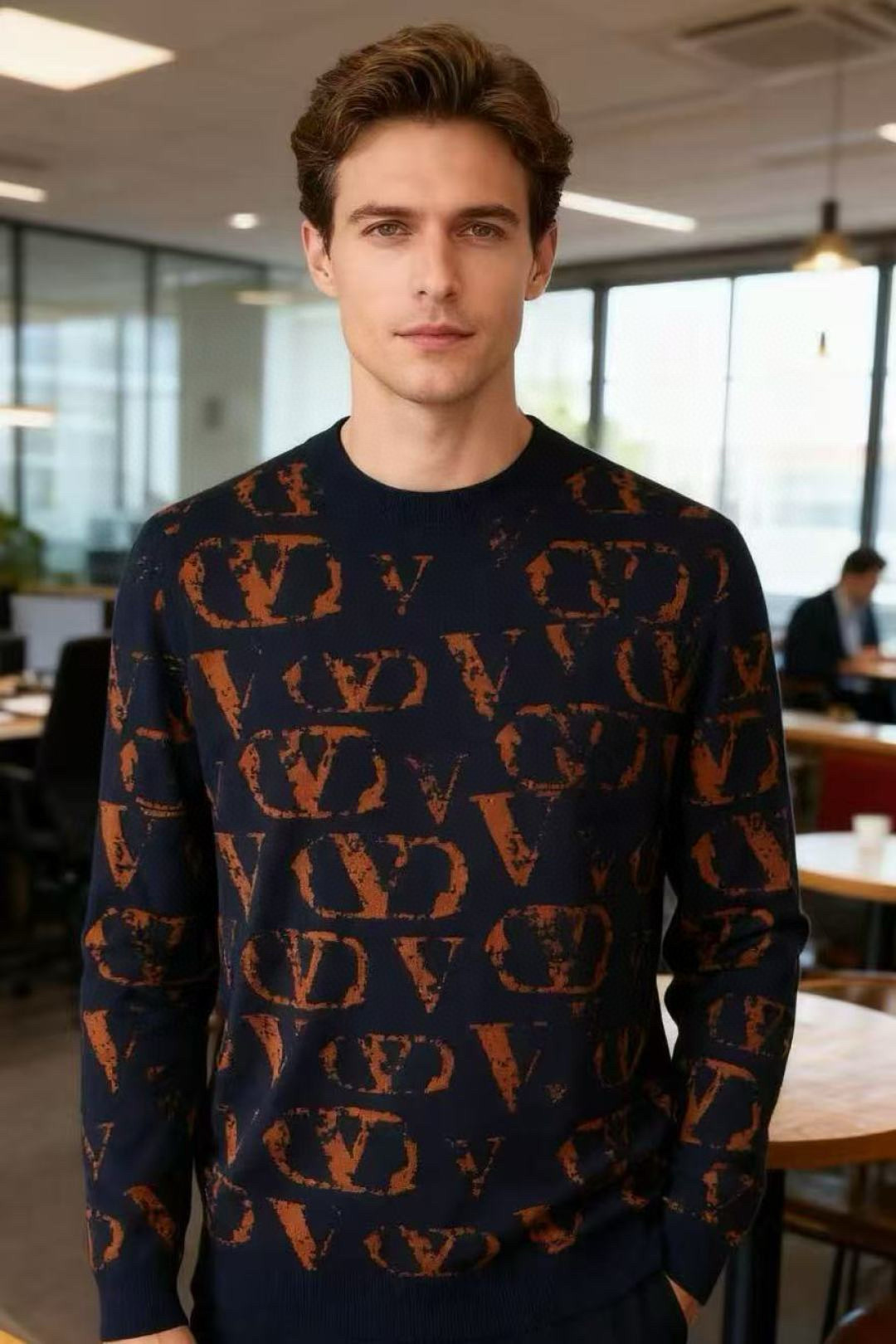 발렌티노 남자 니트