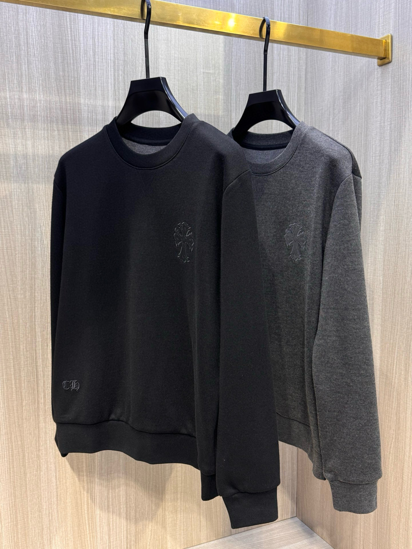 크롬하츠 2컬러 남자 니트