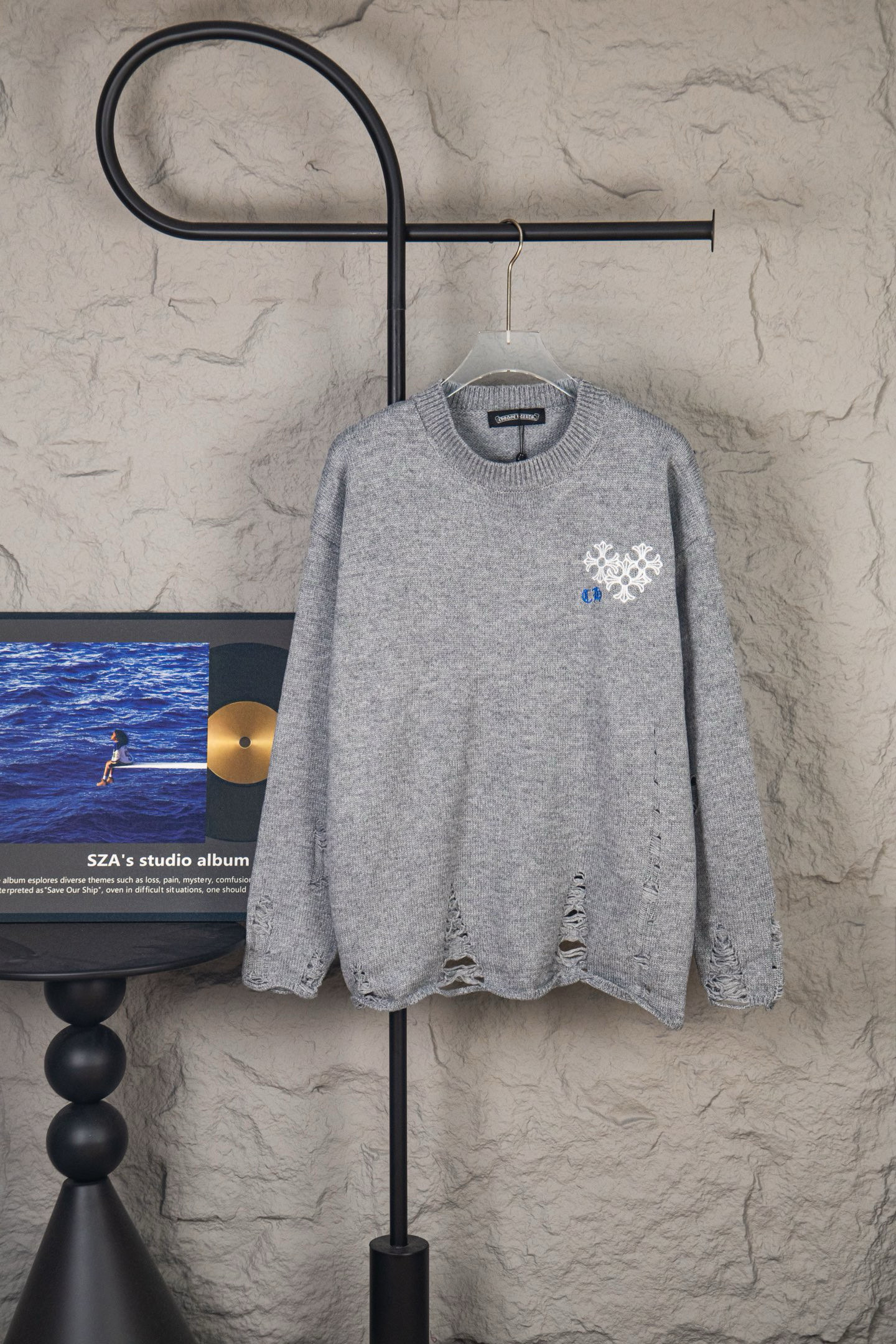 크롬하츠 남자 니트