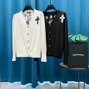 크롬하츠 2컬러 남자 가디건