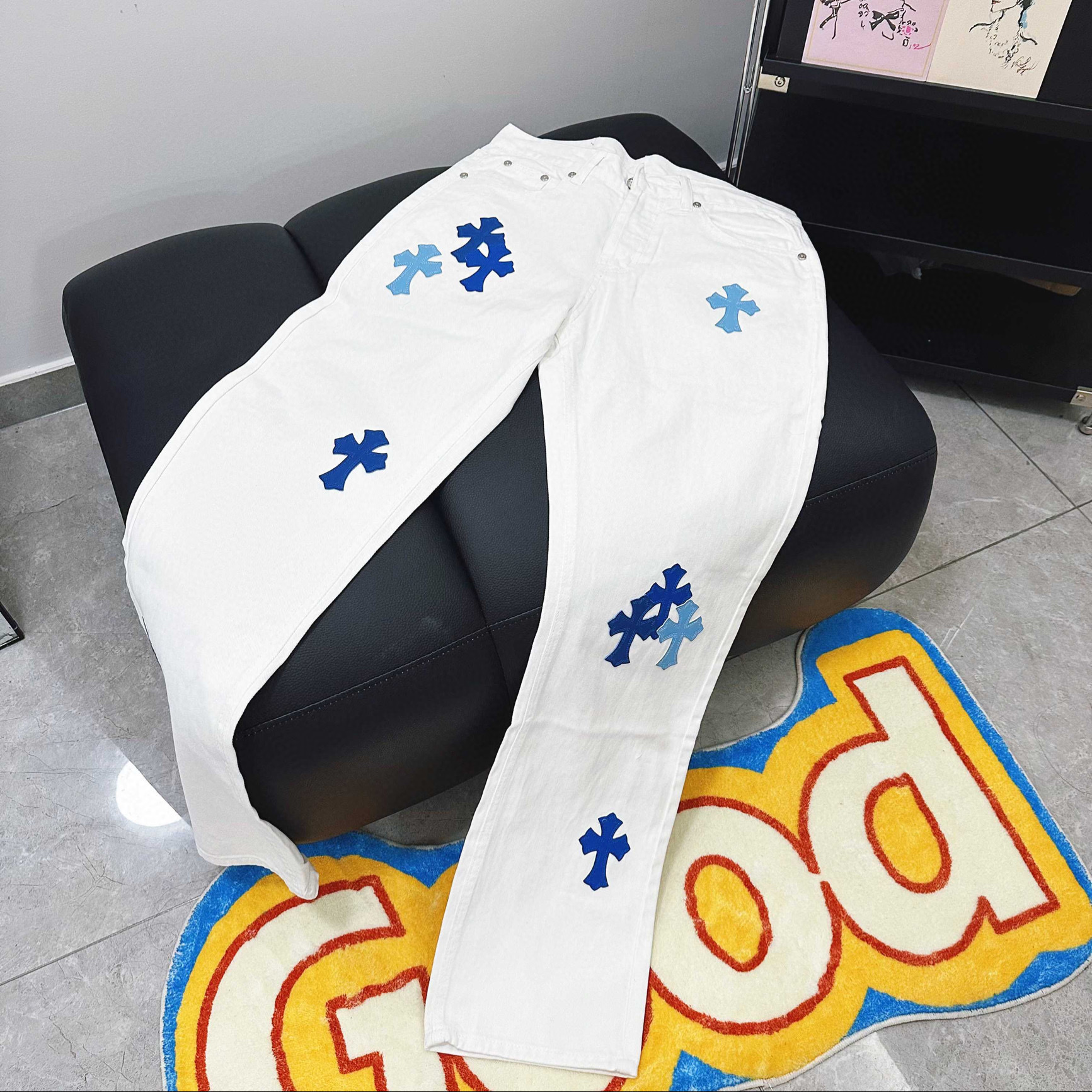 크롬하츠 남자 청바지