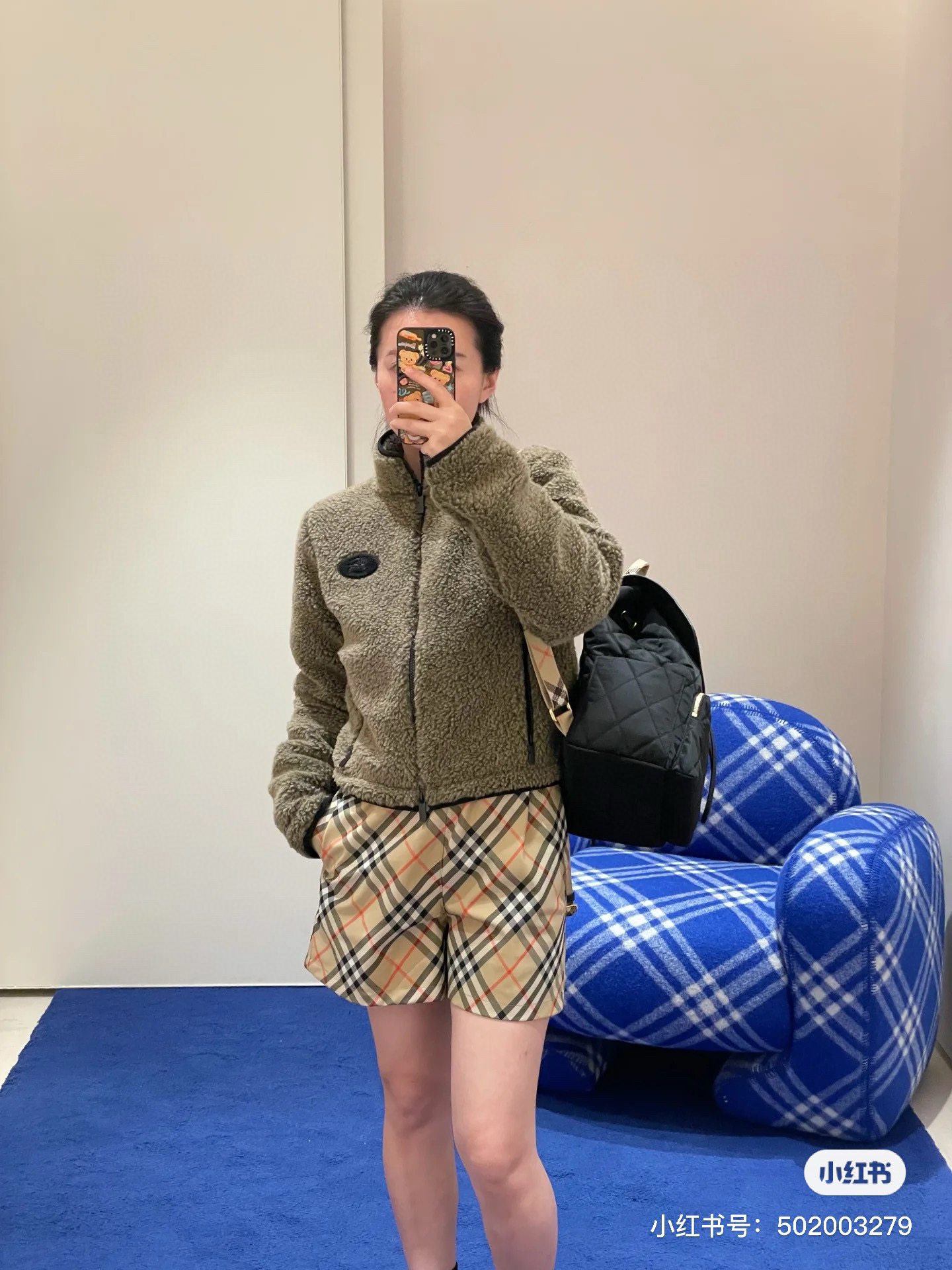 버버리 여자 자켓