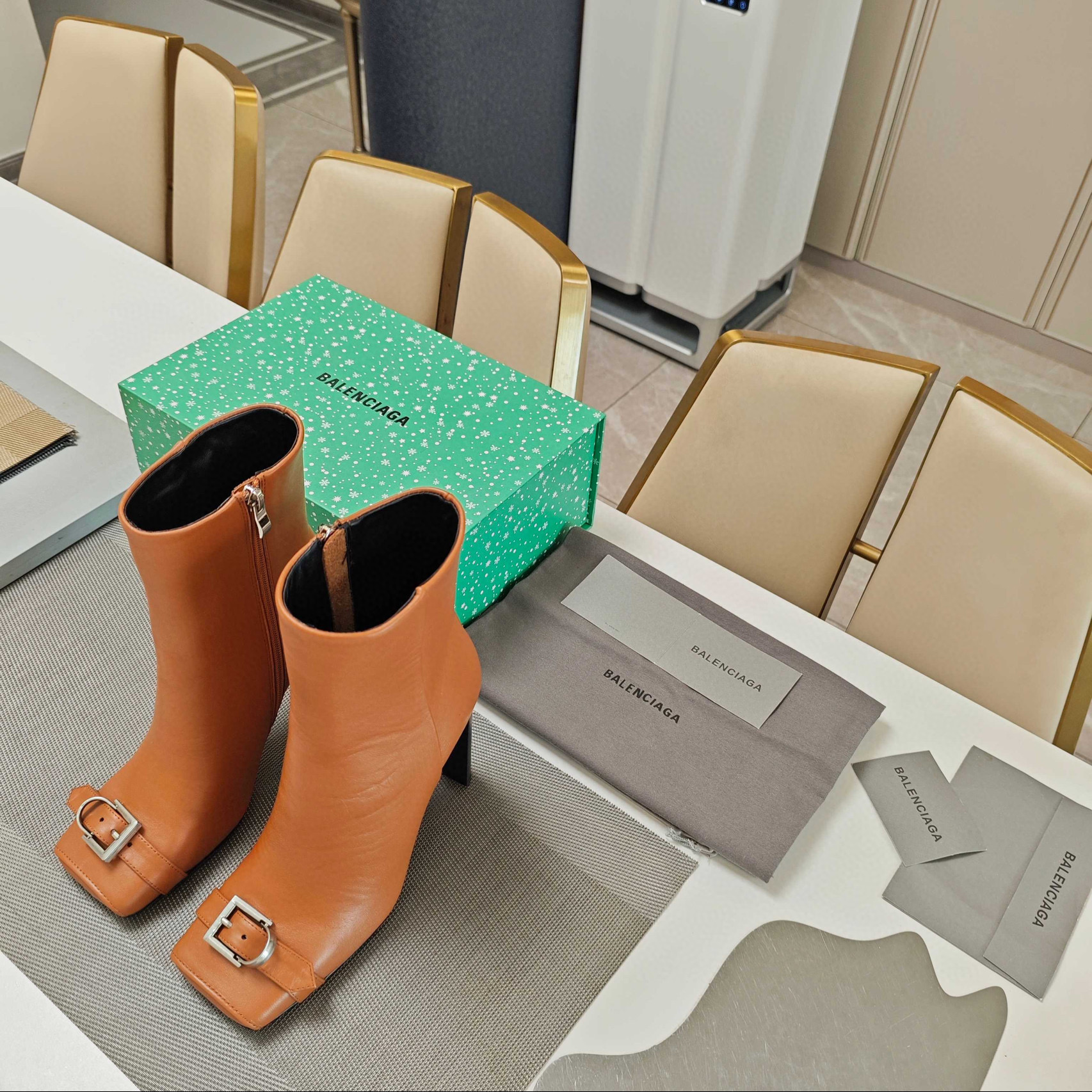 발렌시아가 11.5CM 여자 부츠