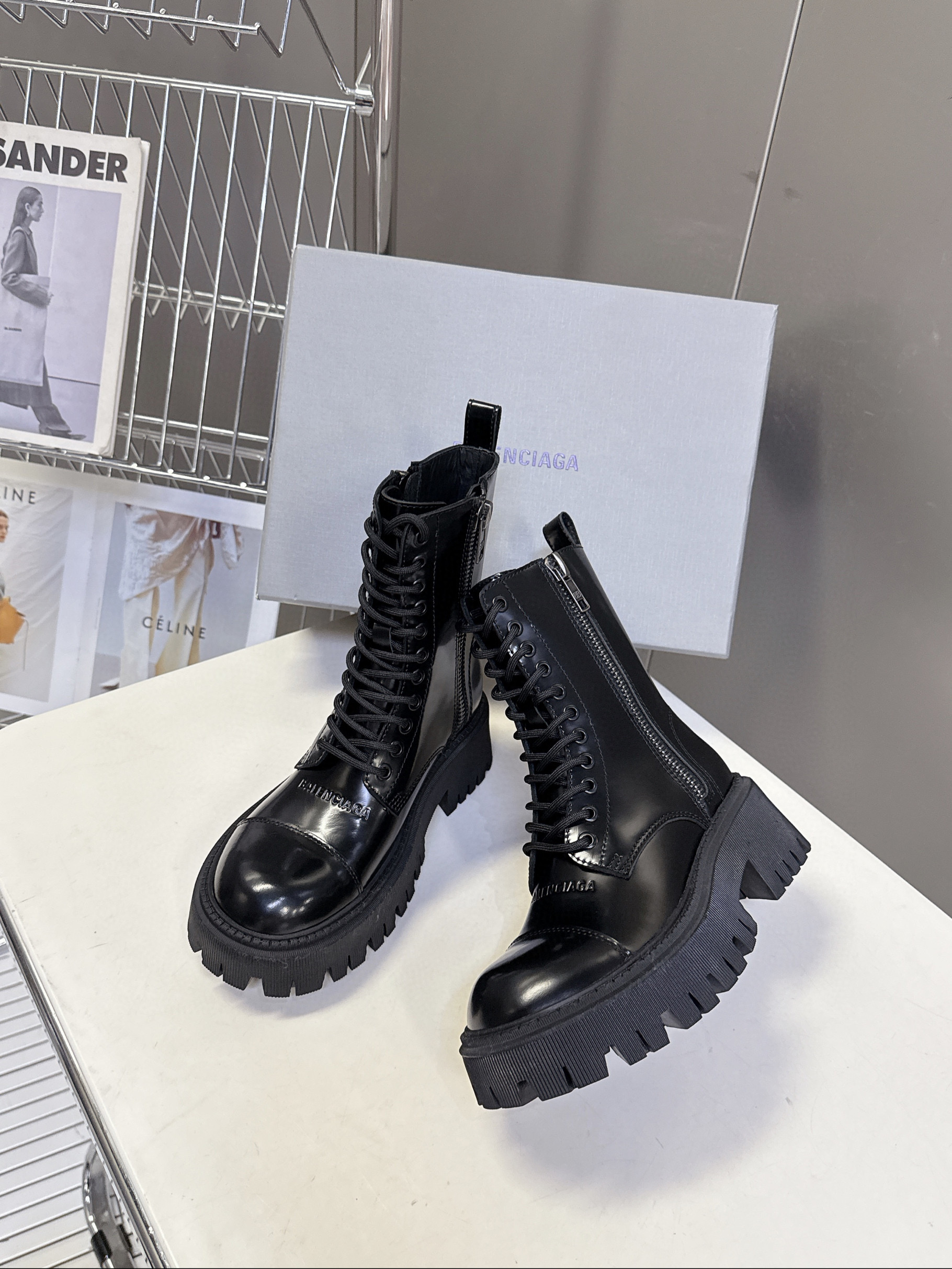 발렌시아가 여자 부츠