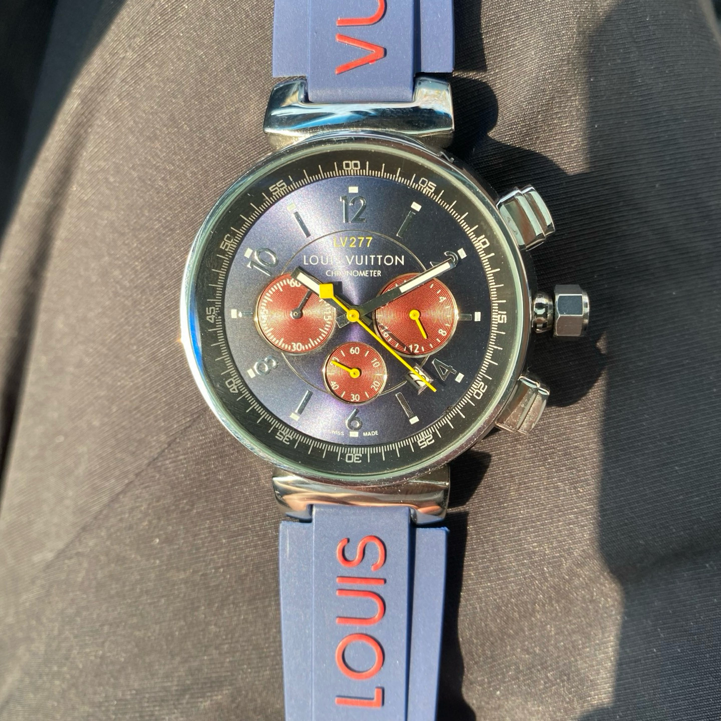 루이비통 2컬러 A급 남자 시계