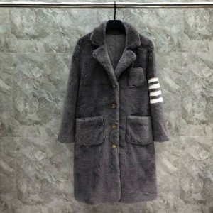 톰브라운 양모 남녀공용 코트